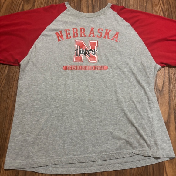 Men’s Nebraska Cornhuskers Short Sleeve Tee * Size XXL * Large Print - Picture 9 of 10